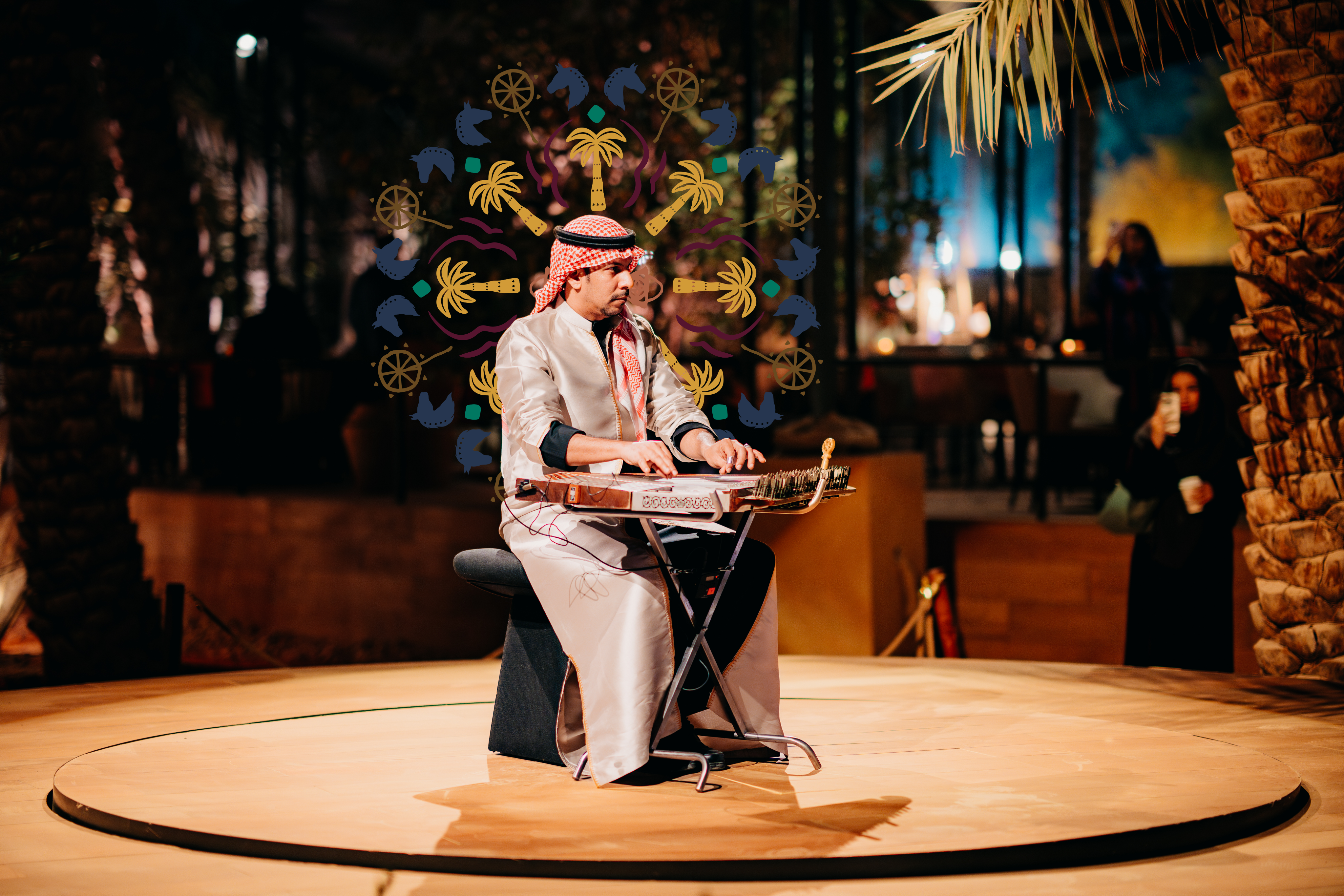 ليلة بِأدوات موسيقية تراثية